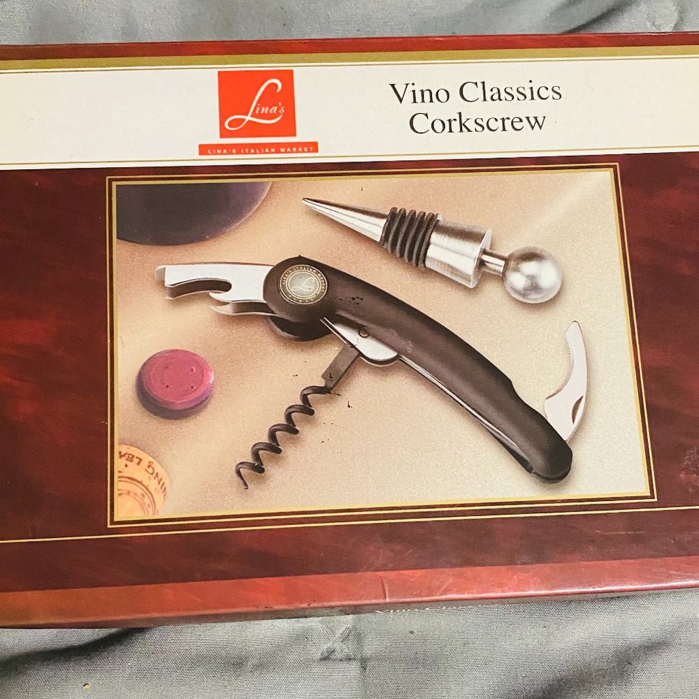 Never been used Corkscrew. Still in the box.